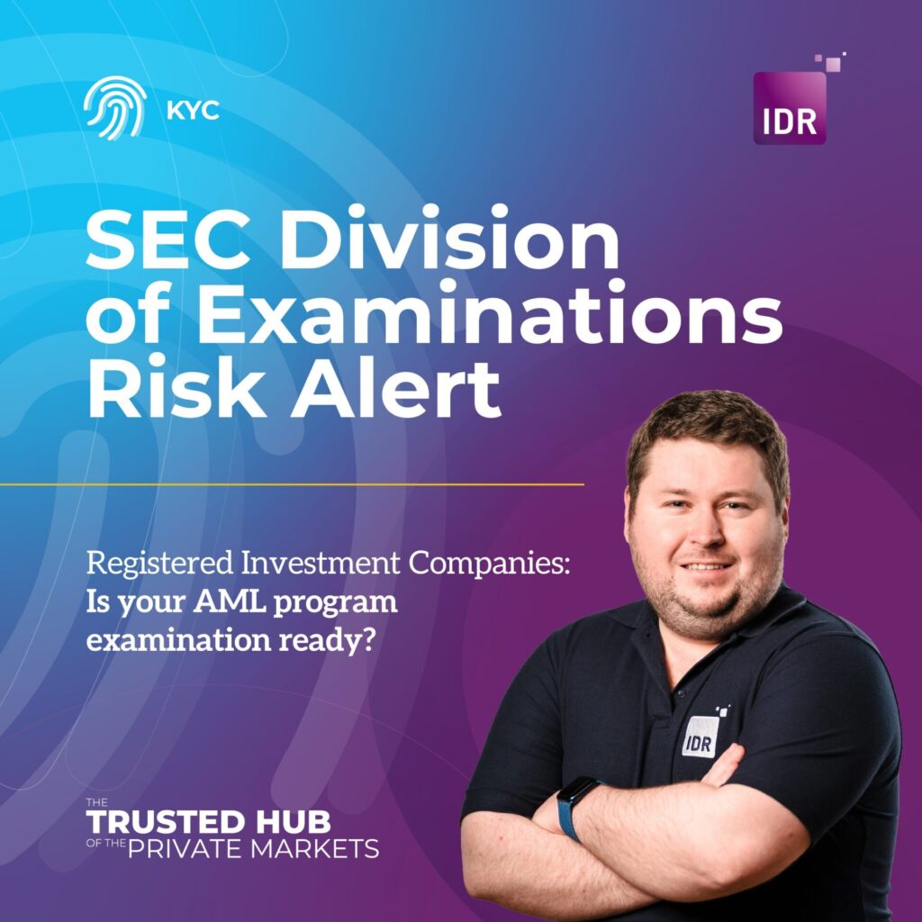 SEC Risk Alert – Registered Investment Companies: Review of Core Areas including Fund Compliance and Governance